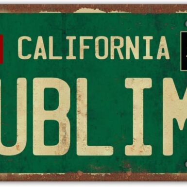 Vintage Metal Tin Sign Long Beach California Sublime Poster Grunge Hippie Room Decor Rock Band Posters Sublime Tapestry Funny Street Signs For Bedroom Wall Aesthetic 90s Bathroom Sign 12 X 6 Inch